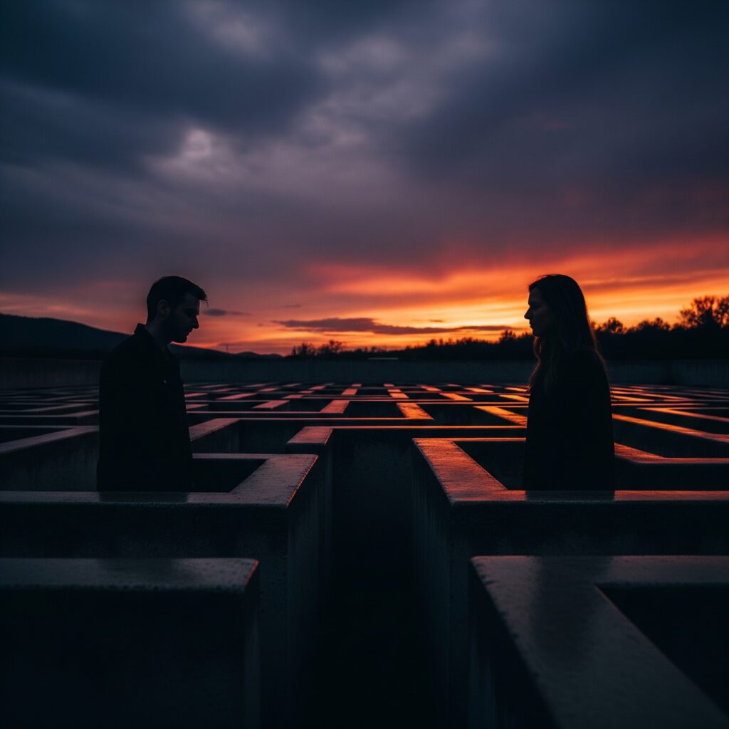 An image of a maze symbolizing the complexities of social navigation for autistic individuals.