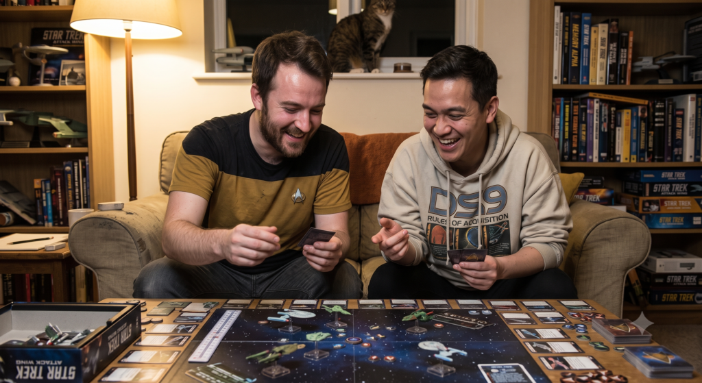 Two close friends over a shared interest, showing the inner-ring, few-and-deep type of friendship.